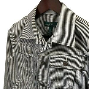 Lauren Jeans Striped Jacket S
